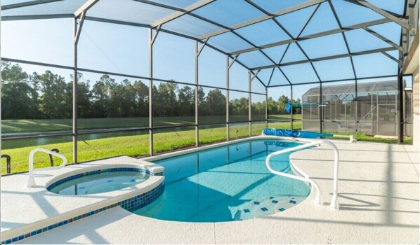 Piscine chauffée