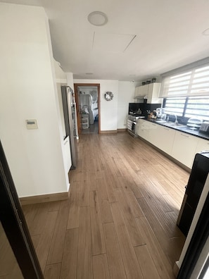 Microwave, oven, dishwasher, toaster