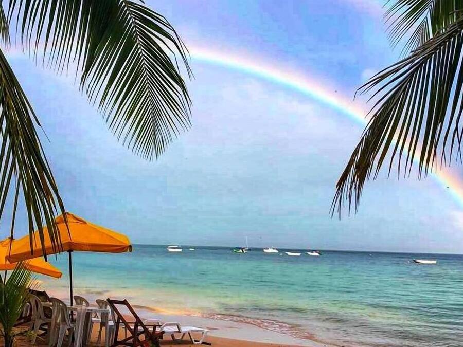 Fassade der Unterkunft