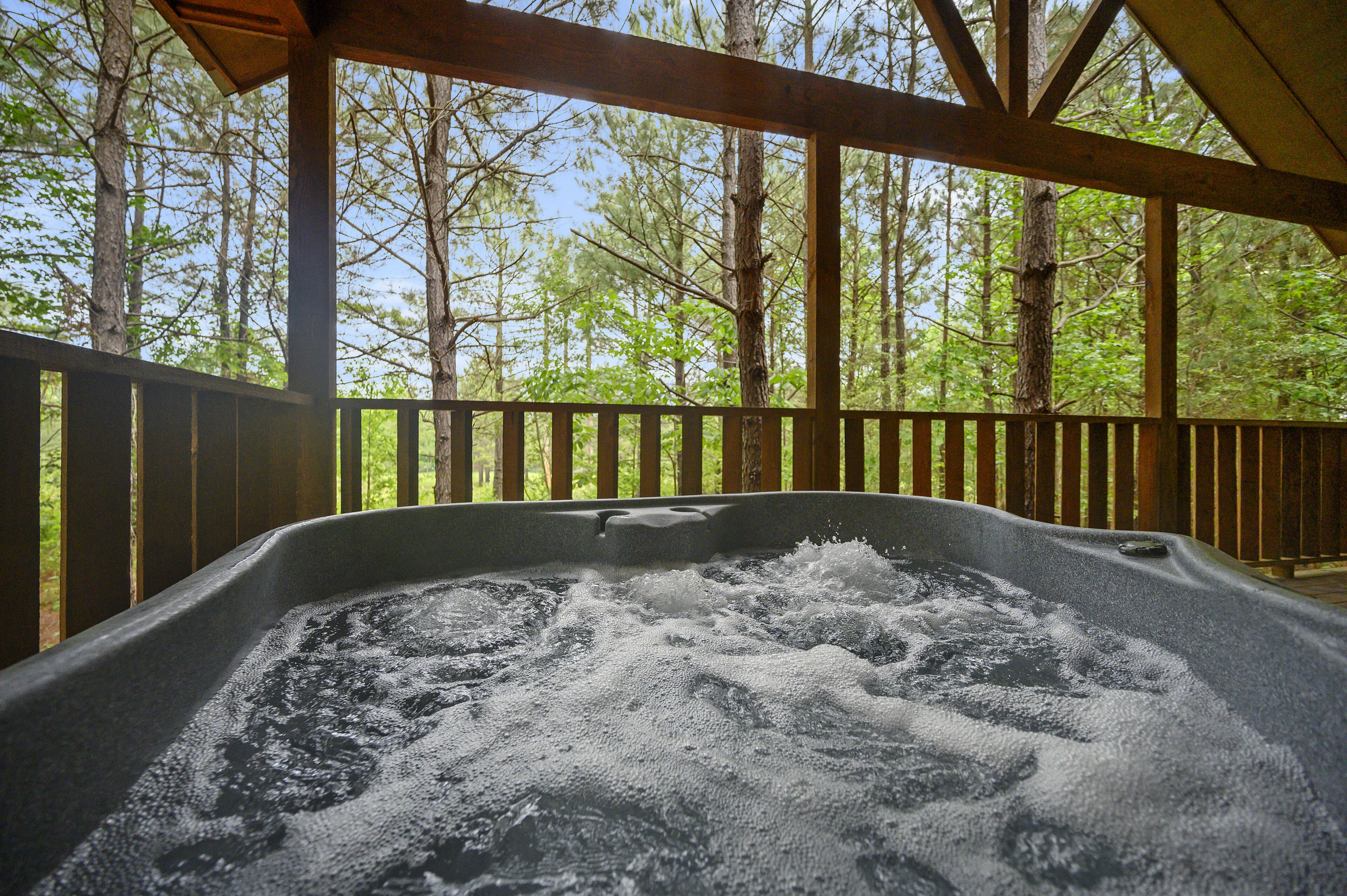 Bain à remous extérieur