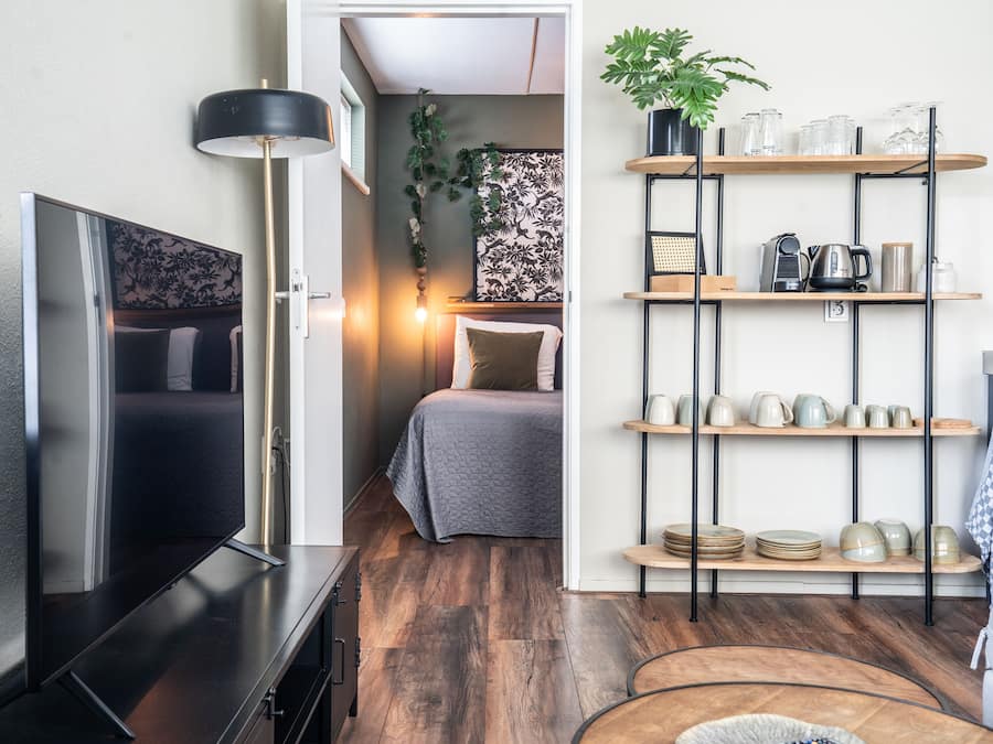 Deluxe Apartment | Living area | Smart TV, Netflix, streaming services