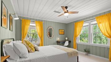 2 間睡房、書桌、免費 Wi-Fi、床單