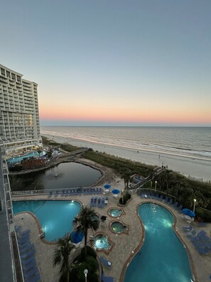 Indoor pool, a heated pool - Oceanfront 1 Bedroom King at Seawatch (Myrtle Beach)