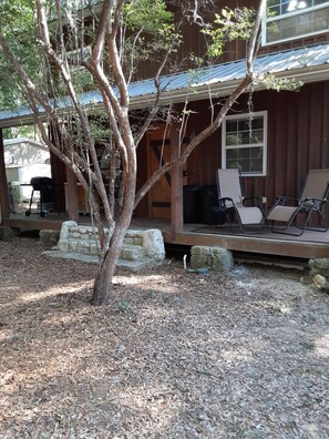 Terrace/patio - Max's Place Next to landings, Boat parking, quiet and relaxing (Steinhatchee)