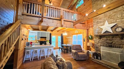 Spend Easter at Rustic Star- Fiber Wifi! - Close To Callaway Gardens