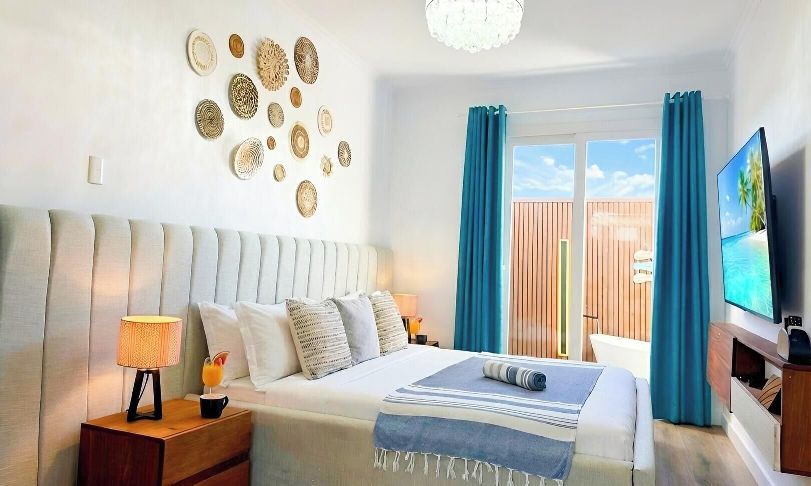 3 dormitorios, tabla de planchar con plancha, cuna de viaje y wifi