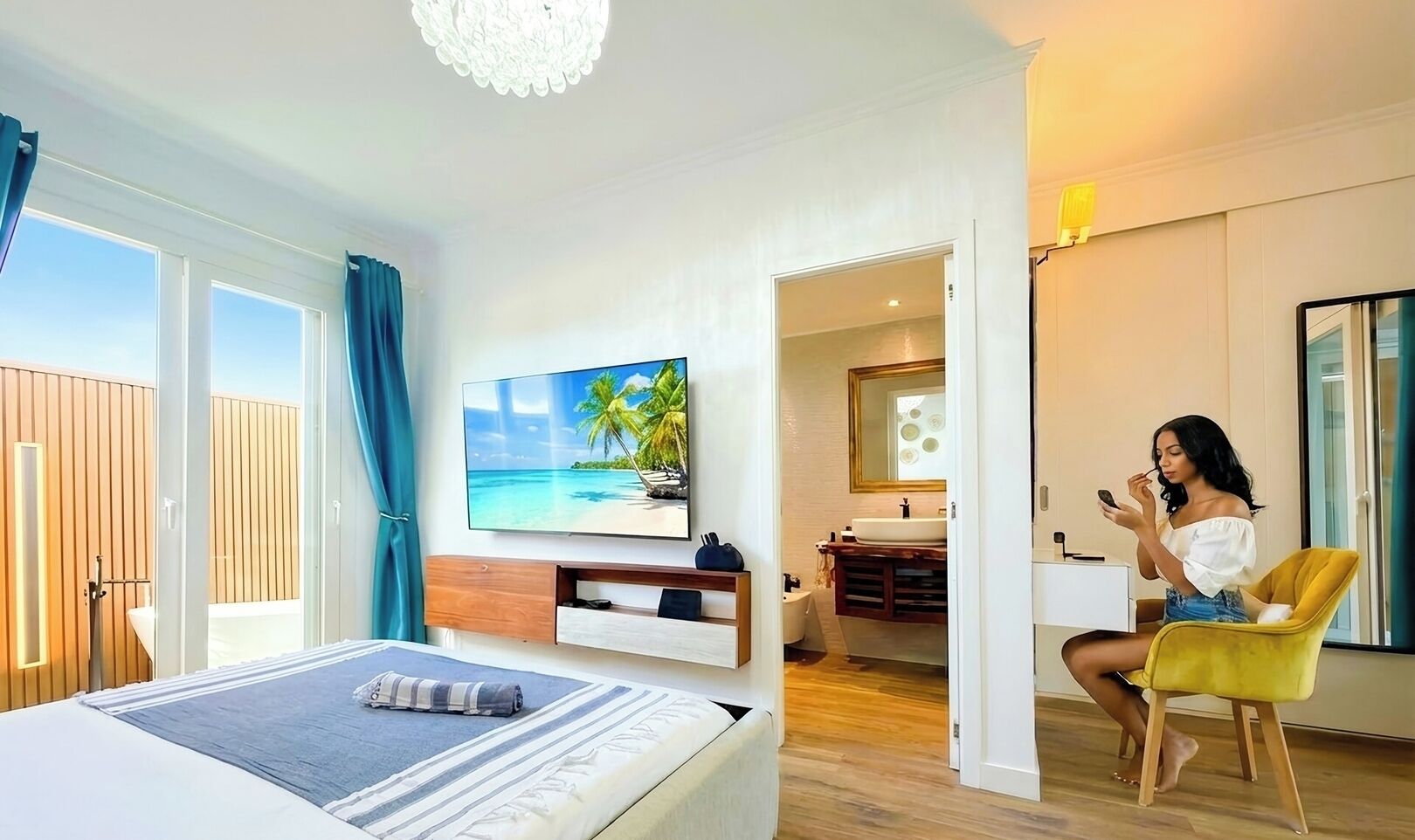 3 Schlafzimmer, Bügeleisen/Bügelbrett, Reisekinderbett, WLAN