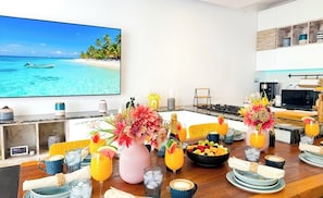 Dining - Luxury Villa Bella · Heated Pool and Cinema · 3 BR (Dominicus)