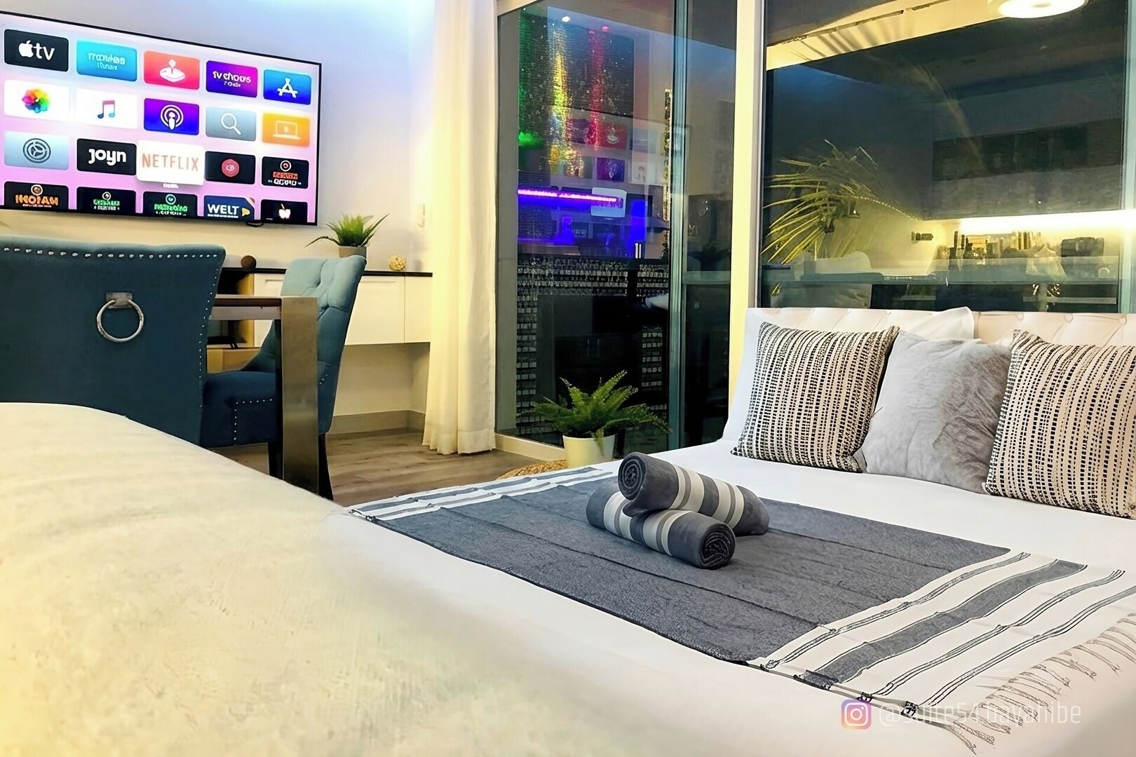 2 chambres, fer et planche à repasser, Wi-Fi