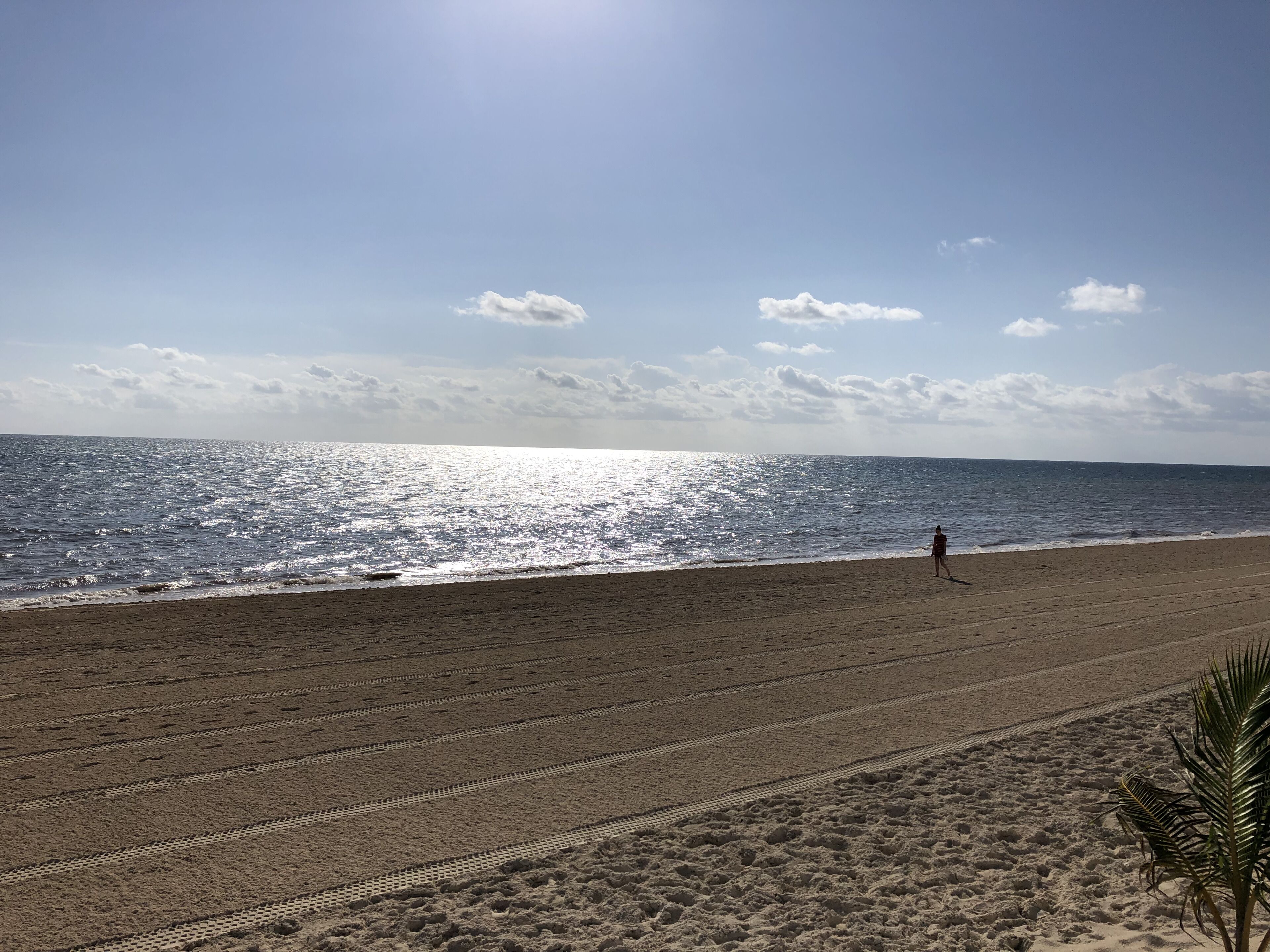 sun-loungers, beach towels
