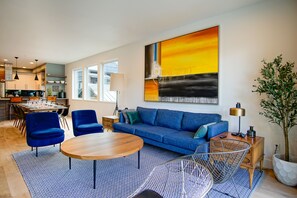 Smart TV, books, stereo, computer monitors