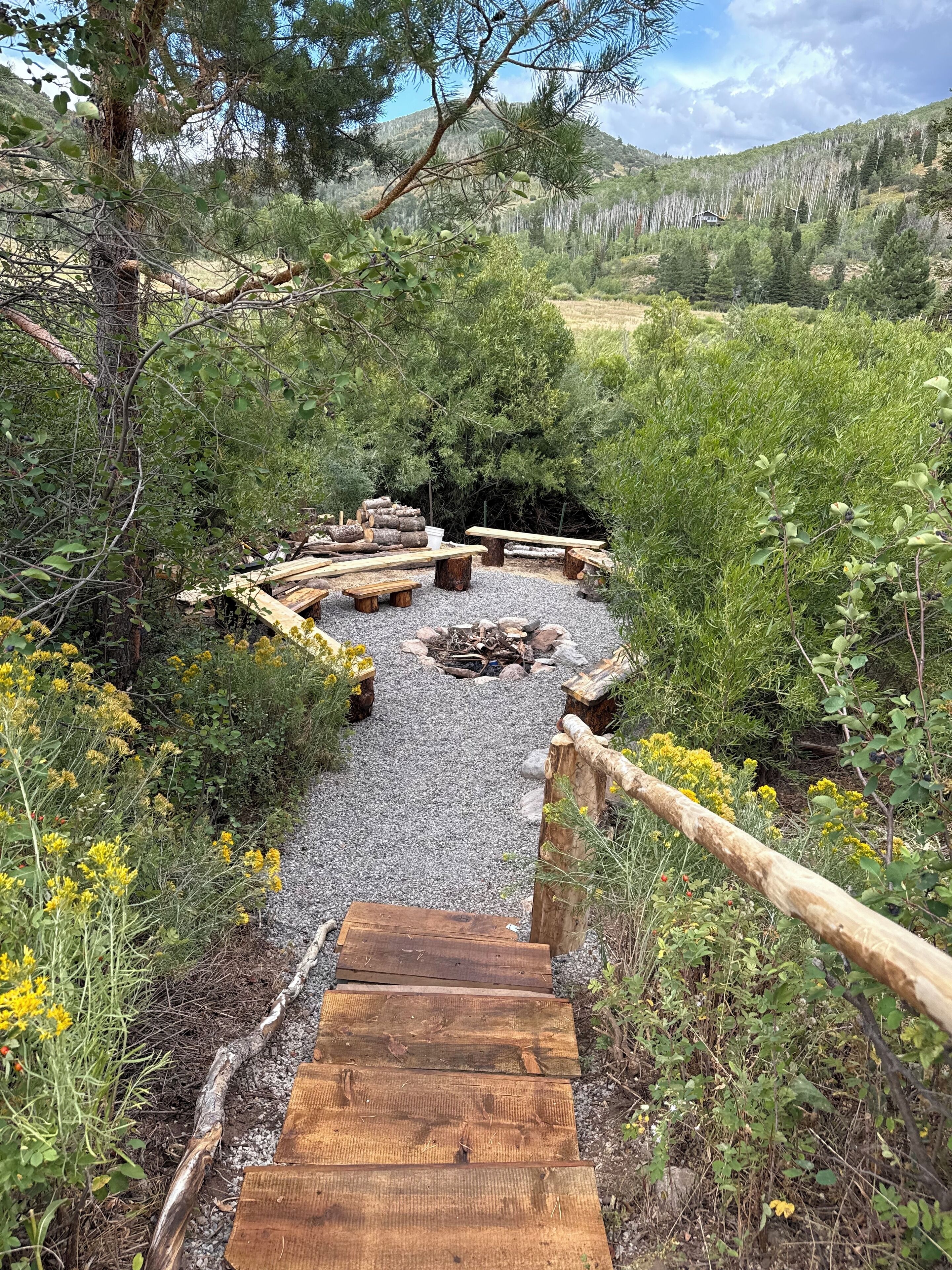 Overnattingsstedets uteområder