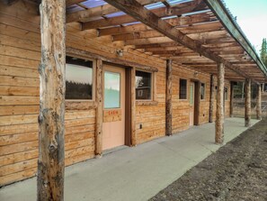 Exterior detail - Tustumena Lodge in Kasilof, AK  
11 cabins available  (Kasilof)