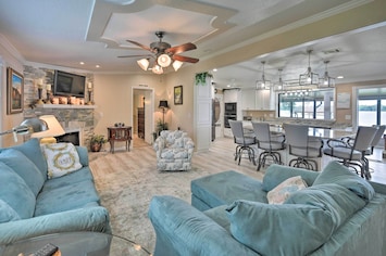 Crescent City Vacation Rental | 3BR | 2BA | 1,814 Sq Ft | 3 Steps to Access