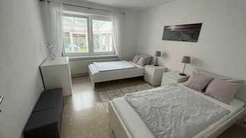 2 habitaciones, wifi gratis y ropa de cama