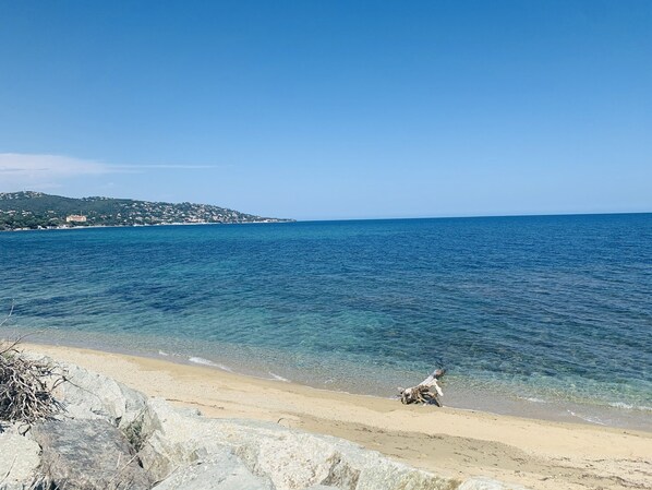 Beach - Cocoon facing Elephant beach and Eden beach, terrace, panoramic view (Sainte-Maxime)