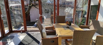 Cherry blossom family home