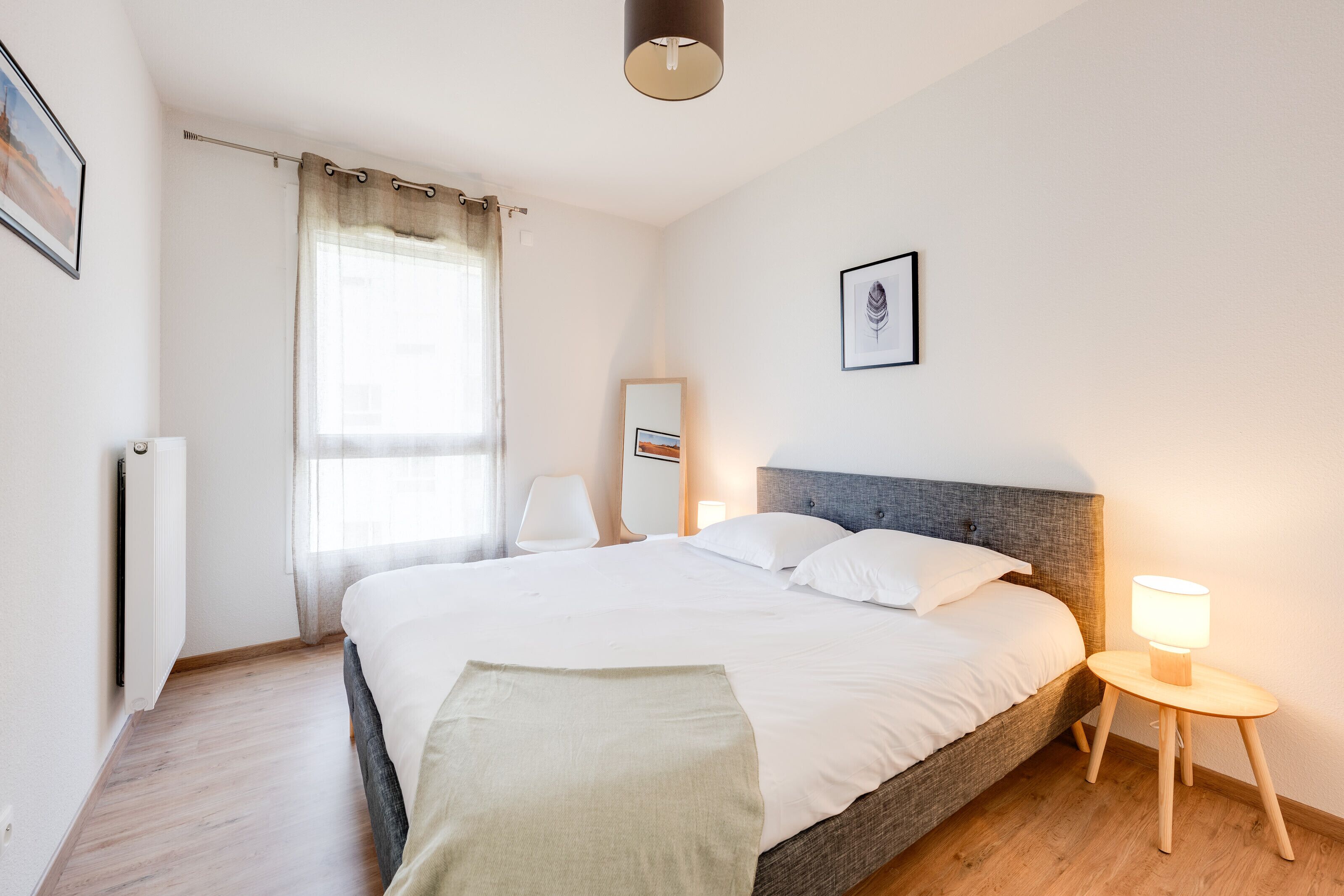 2 bedrooms, iron/ironing board, travel crib, WiFi