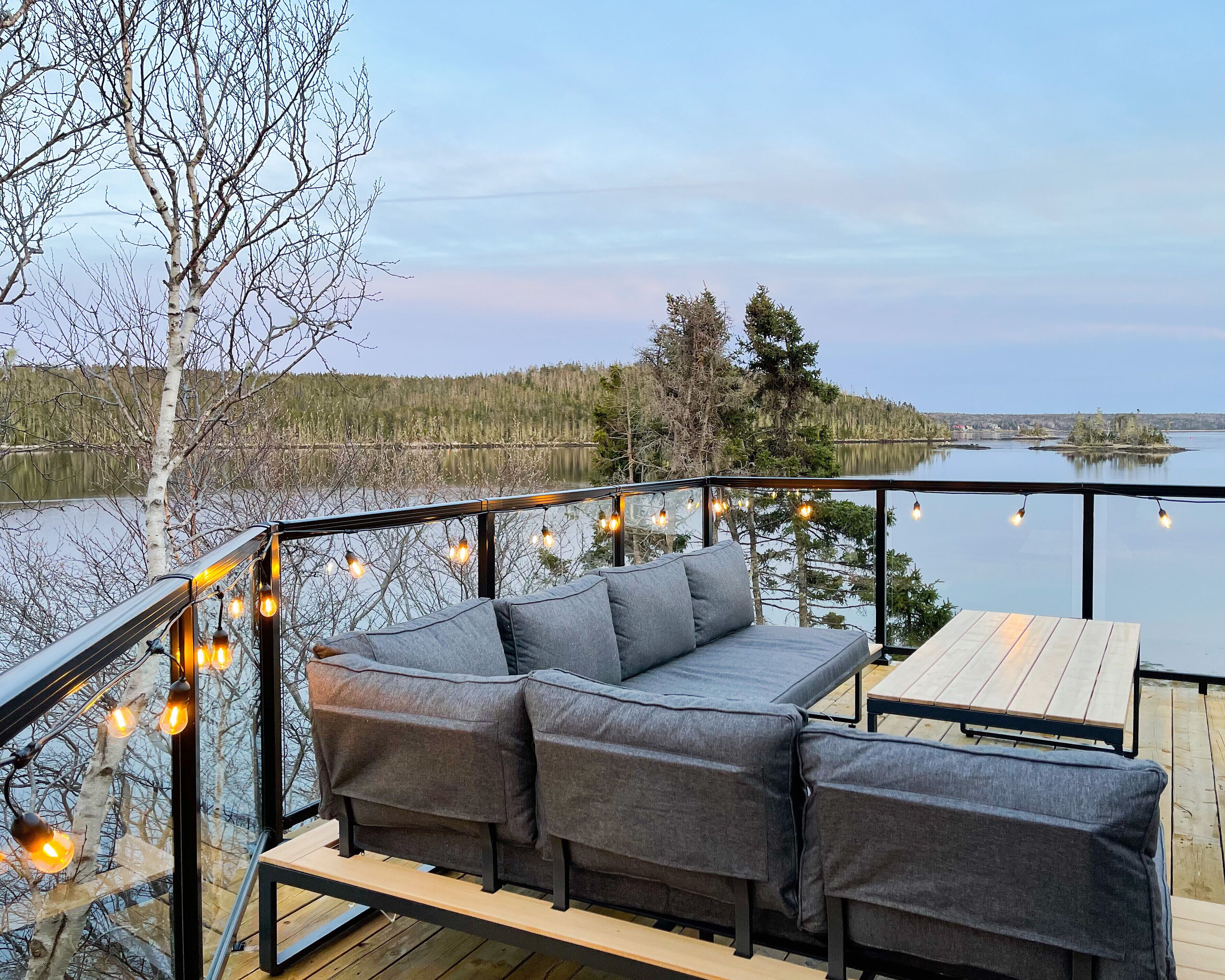 Back patio views 