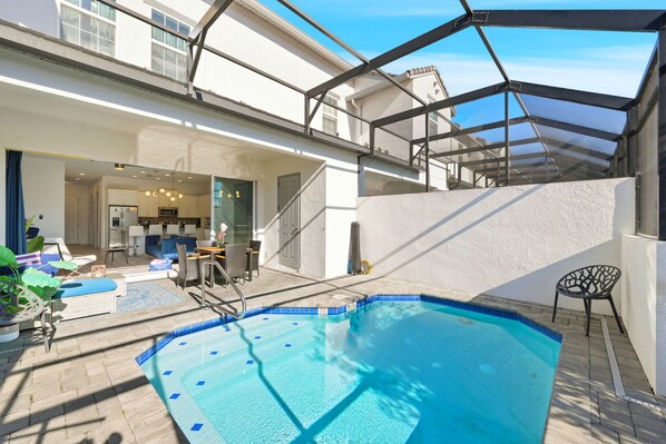 Piscine chauffée