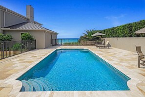 Una piscina climatizada
