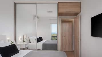 Apartemen Comfort | Kamar mandi | Shower, perlengkapan mandi gratis, pengering rambut, dan handuk