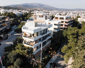 Front of property - evening/night