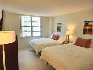 2 habitaciones, escritorio, wifi gratis y ropa de cama 