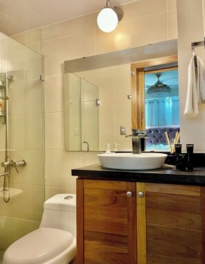 Shower - Apartment Chic modern 20min. Airport (Santo Domingo Este)