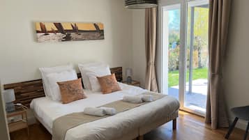 3 chambres, fer et planche à repasser, lit parapluie, Wi-Fi gratuit