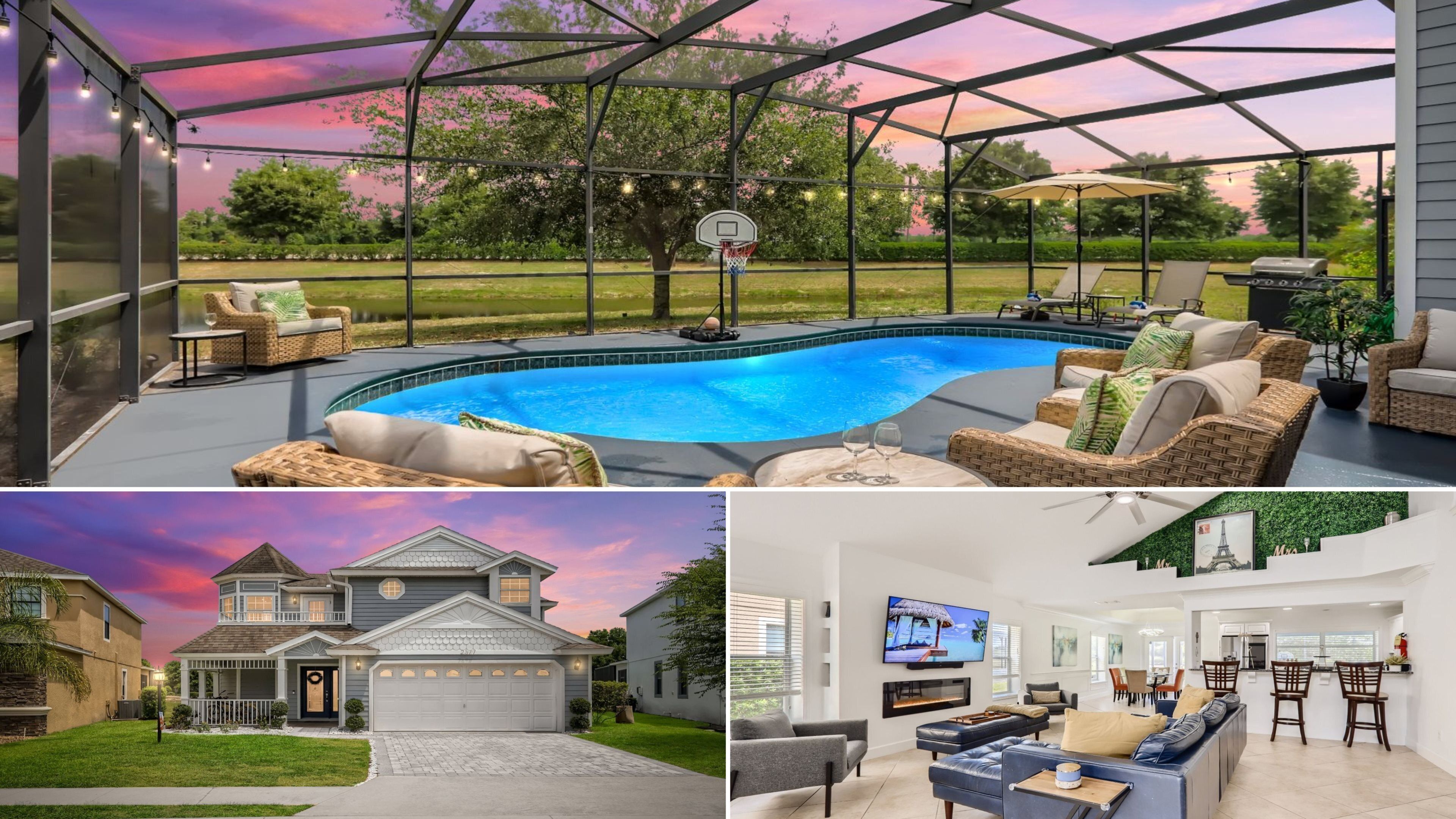 Modern Luxury Pool Oasis| 4 bed/3.5 bath Private Pool Villa| Providence Golf & County Club
