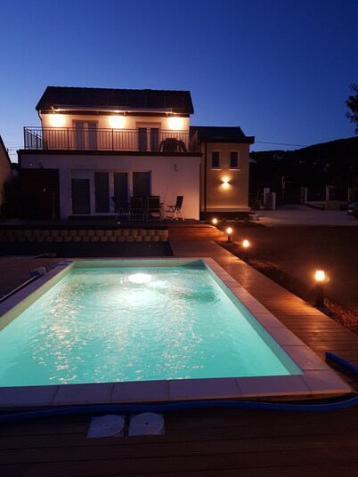 Elegant villa with private pool on Lake Balaton