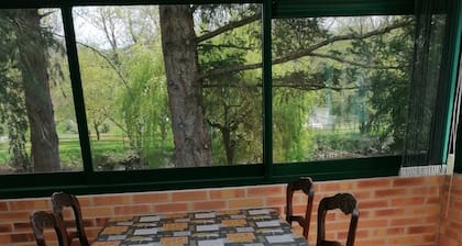 LA CABANE AUX ECREVISSES- FEET IN THE WATER