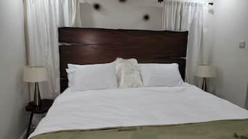 Blackout curtains, iron/ironing board, free WiFi