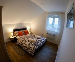 2 chambres, Wi-Fi, literie fournie