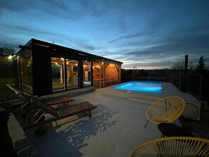 Beheizter Pool