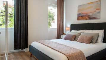 2 chambres, fer et planche Ă  repasser, Wi-Fi, draps fournis