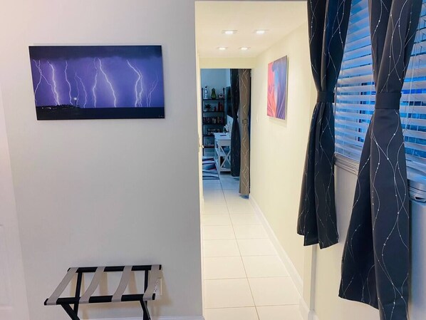 Interior - 1-Bedroom, Private Deck with Shady Mango Tree (Fort Lauderdale)