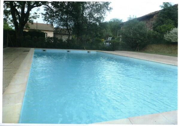 Alberca al aire libre 