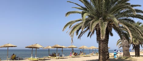 Una spiaggia nelle vicinanze