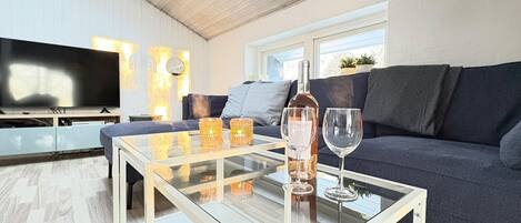 Cheminée, lecteur de DVD