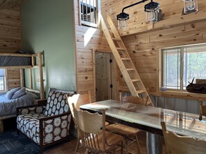 Dining -  Modern Cabin to relax and unwind  (Au train)