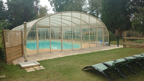 Gîte in the Lot with private indoor swimming pool