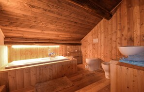 Bañera, secador de pelo