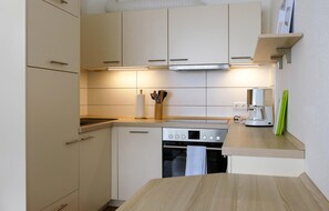 Kühlschrank, Ofen, Herdplatte, Geschirrspüler