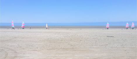 Una spiaggia nelle vicinanze, pesca