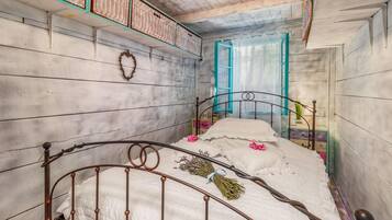1 quarto, roupa de cama