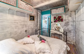 1 quarto, roupa de cama