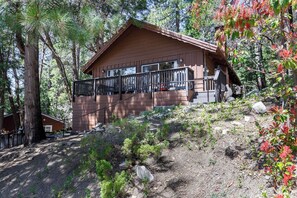 Exterior - Fenced lot, 1/4 Acre Lot & EV Charger (Running Springs)