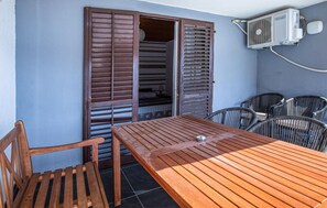 Outdoor dining - 3 bedroom awesome apartment in Klek (Klek)